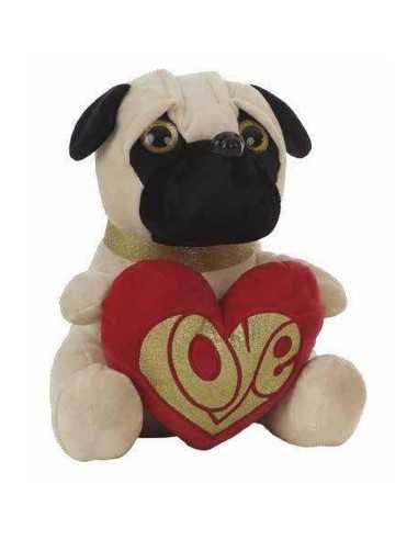 Fluffy toy Pug 32 cm