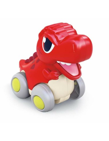 Voiture de friction 13 x 12 x 13 cm Dinosaure Rouge