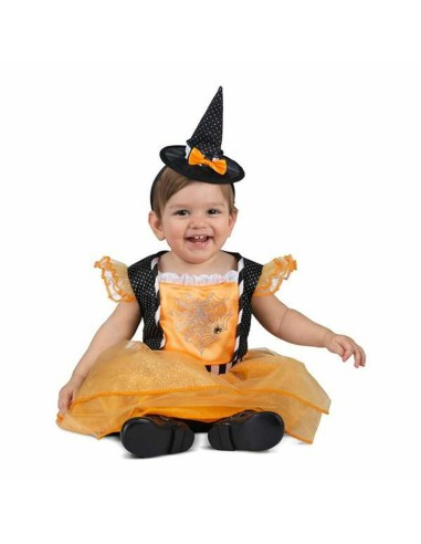 Costume per Bambini My Other Me Strega Arancio (2 Pezzi)