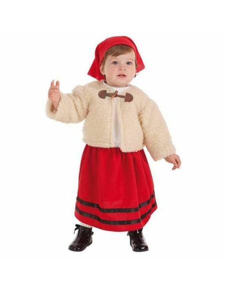 Costume per Bambini Pastore Donna 3 Pezzi