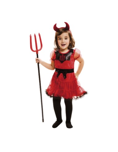 Costume per Bambini My Other Me Diavolo Donna (2 Pezzi)