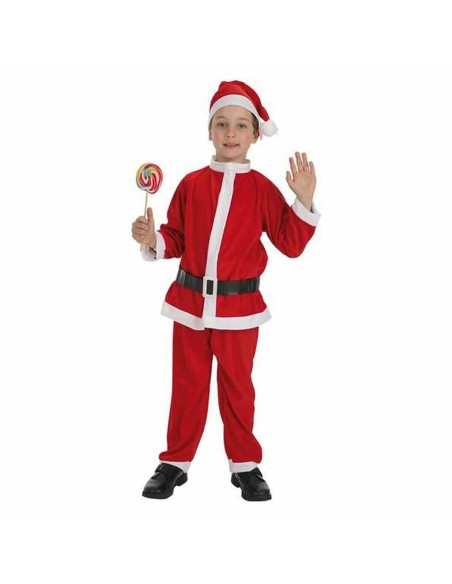 Costume per Bambini Babbo Natale 4 Pezzi