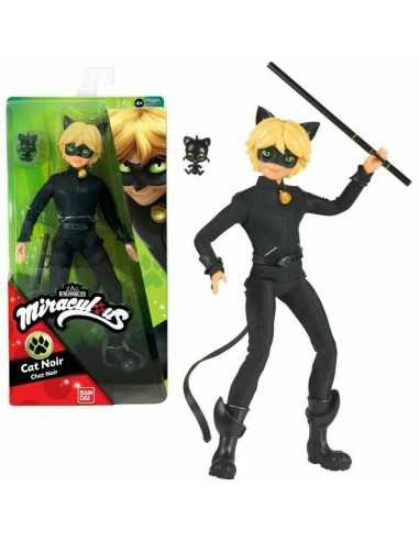 Puppe Bandai Miraculous Ladybug Cat Noir 26 cm