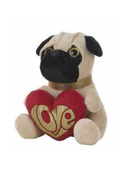 Jouet Peluche Pug 26 cm