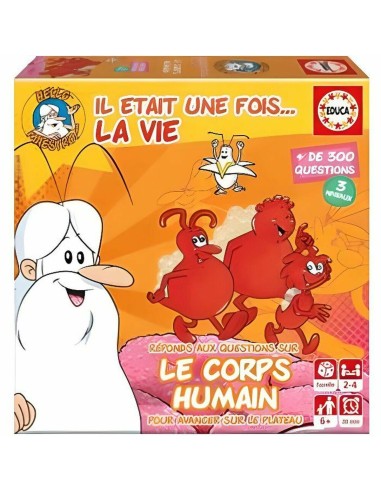 Board game Educa Le Corps Humain - Il etait une fois...La vie 17352