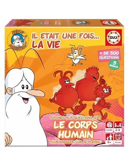 Gioco da Tavolo Educa Le Corps Humain - Il etait une fois...La vie 17352