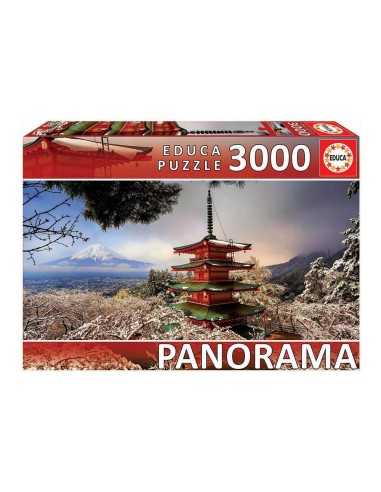 Puzzle Educa Mount Fuji Panorama 18013 3000 Pezzi