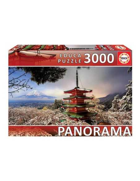 Puzzle Educa Mount Fuji Panorama 18013 3000 Pezzi