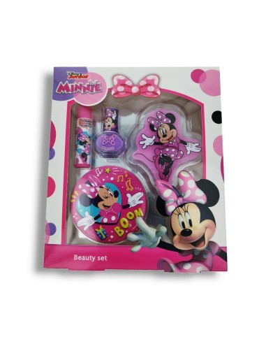 Children's Make-up Set Cartoon Minnie Set Belleza Lote 4 Pieces