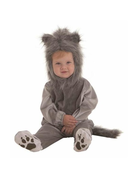 Costume for Babies Grey Little Cat (2 Pieces)