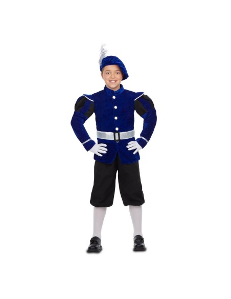 Costume per Bambini My Other Me Azzurro Paggio (4 Pezzi)