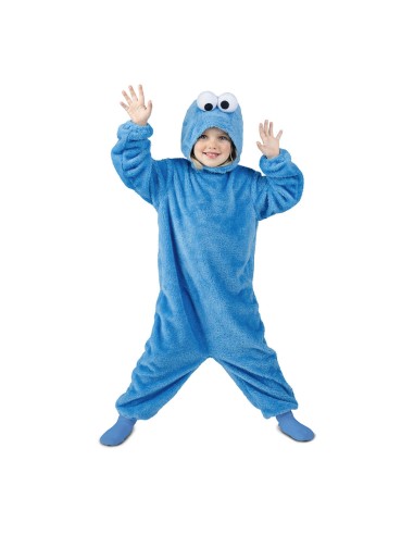 Costume per Bambini My Other Me Cookie Monster Sesame Street (2 Pezzi)