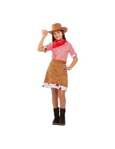 Costume per Bambini My Other Me Cowboy Donna (3 Pezzi)