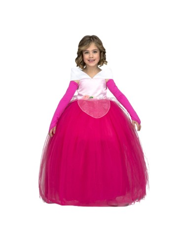 Costume per Bambini My Other Me Principessa Rosa (3 Pezzi)