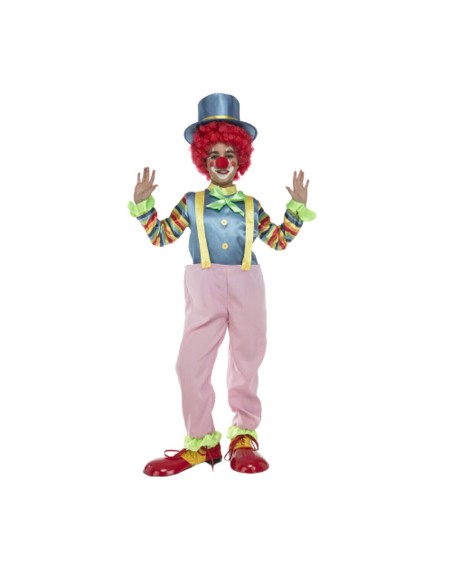 Costume for Children My Other Me Male Clown (3 Pieces)