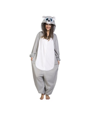 Costume for Children My Other Me Grey Bear 10-12 Years