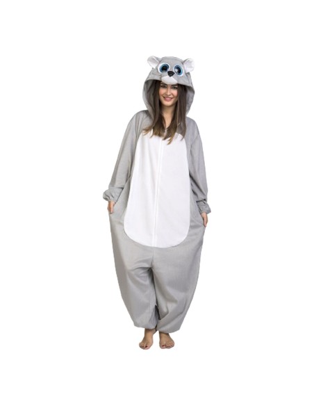 Costume for Children My Other Me Grey Bear 10-12 Years