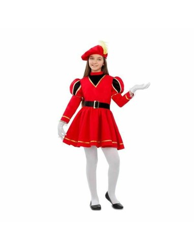 Costume per Bambini My Other Me Paggio Rosso (3 Pezzi)