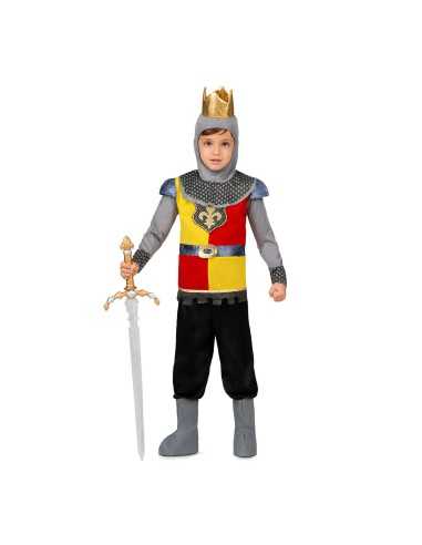 Costume per Bambini My Other Me Re Medievale 5-6 Anni (3 Pezzi)