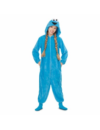 Costume per Bambini My Other Me Cookie Monster Sesame Street Azzurro