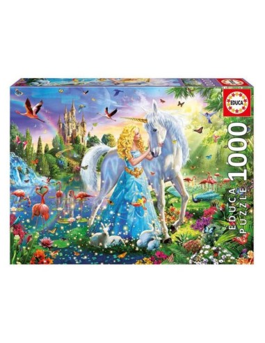 Puzzle Educa The Princess And The Unicorn 500 Pezzi 68 x 48 cm