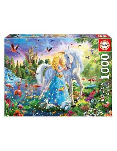 Puzzle Educa The Princess And The Unicorn 500 Stücke 68 x 48 cm