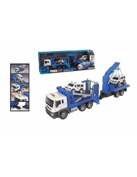 Camion Autotransporteur 2 voitures 12 x 10 x 50 cm