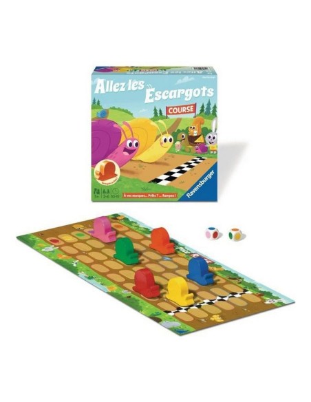 Gioco Educativo Ravensburger Allez les Escargot (FR) Nero (1 Pezzi)