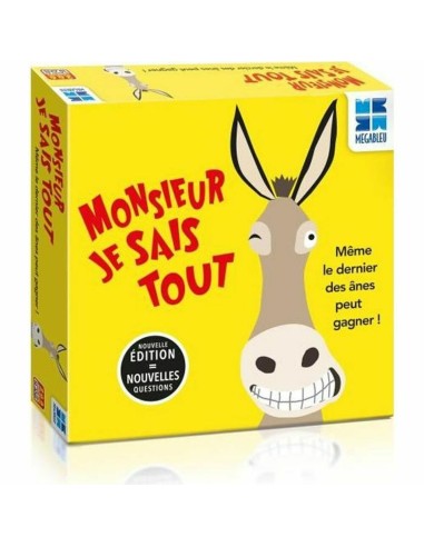 Gioco da Tavolo Megableu Question and answer game Mr I Know Everything (FR)