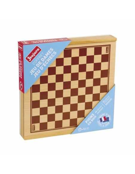 Gioco da Tavolo Jeujura Checkers and Chess Box