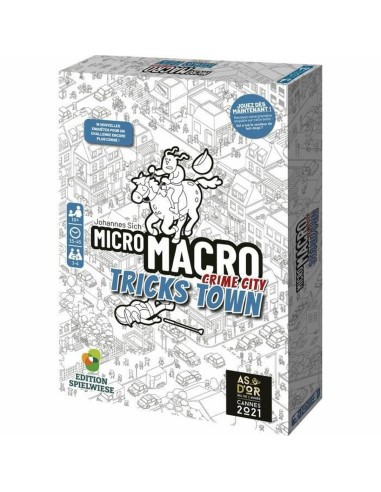 Board game BlackRock Micro Macro: Crime City - Tricks Town