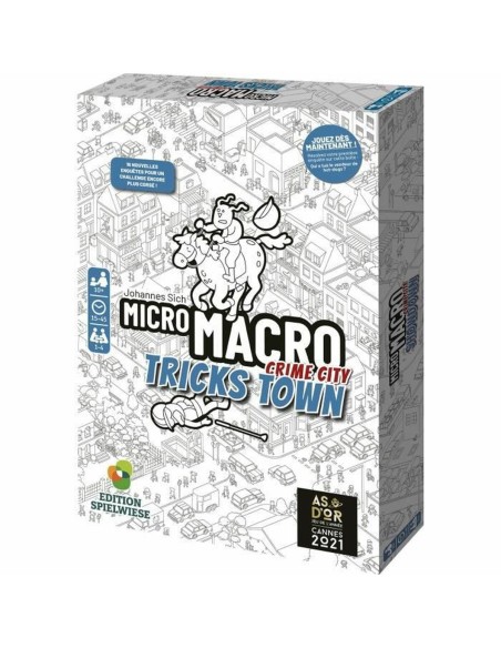 Board game BlackRock Micro Macro: Crime City - Tricks Town