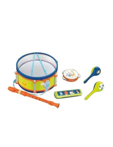 Set of toy musical instruments 6 Pieces