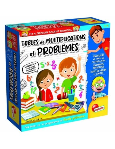 Educational Game Lisciani Giochi Multiplications et problèmes