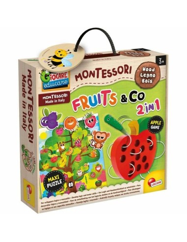 Lernspiel Lisciani Giochi Fruits & Co 2 in 1