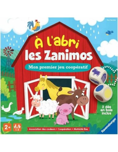 Jouet Educatif Ravensburger À l'abri les Zanimos (FR) (1 Pièce)