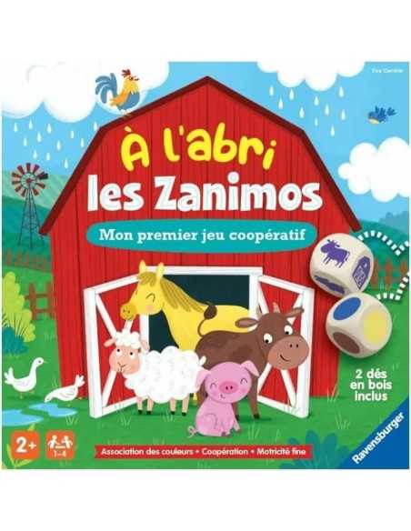 Educational Game Ravensburger À l'abri les Zanimos (FR) (1 Piece)