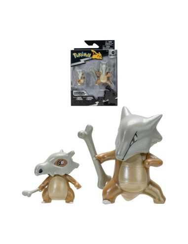 Personaggi d'Azione Pokémon Evolution Pack - Cubone & Marowak