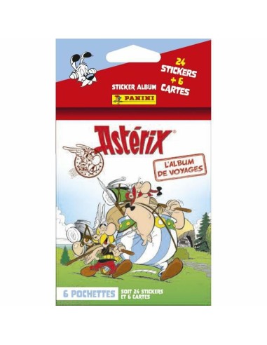 Pacchetto Chrome Panini Astérix - L'Album de Voyages 6 Buste