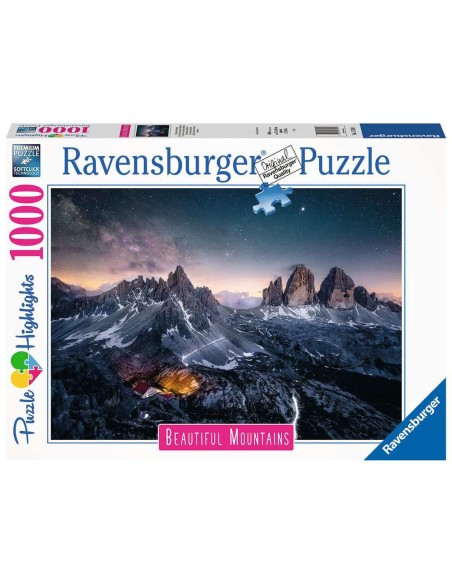 Puzzle Ravensburger 17318 Three Peaks at Lavaredo - Italy 1000 Stücke