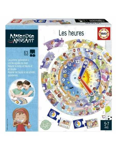 Educational Game Educa Les heures (FR)