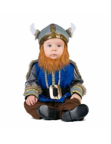 Costume for Babies My Other Me Male Viking Blue Brown