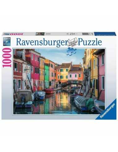 Puzzle Ravensburger 17392 Burano Canal - Venezia 1000 Pezzi