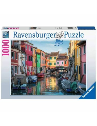 Puzzle Ravensburger 17392 Burano Canal - Venezia 1000 Pièces