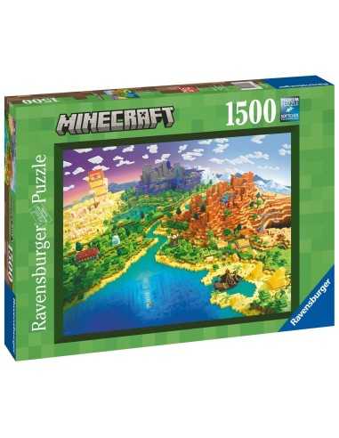 Puzzle Minecraft Ravensburger 17189 World of Minecraft 1500 Pieces