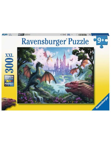 Puzzle Ravensburger 13356 The Dragon's Wrath XXL 300 Pezzi