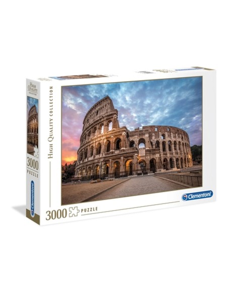 Puzzle Clementoni 33548 Colosseum Sunrise - Rome 3000 Pezzi