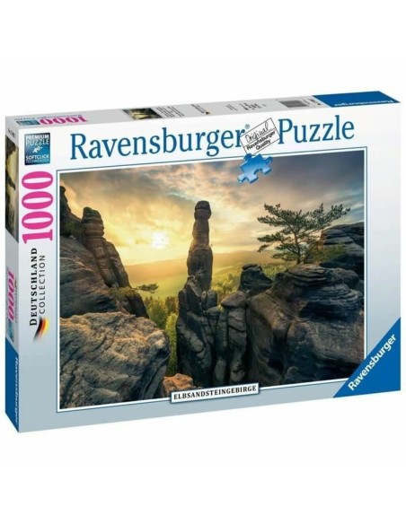 Puzzle Ravensburger 17093 Monolith Elbe Sandstone Mountains 1000 Pieces