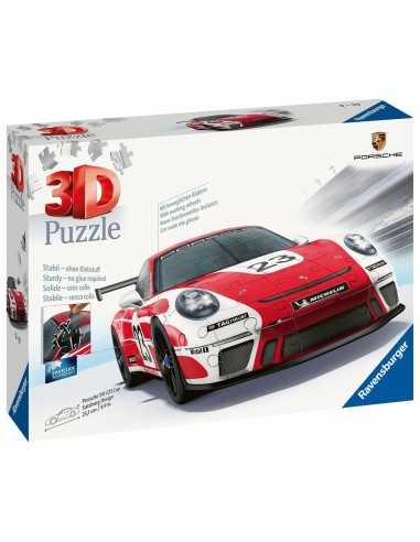 3D Puzzle Porsche 911 GT3 Cup Salzburg 152 Pieces