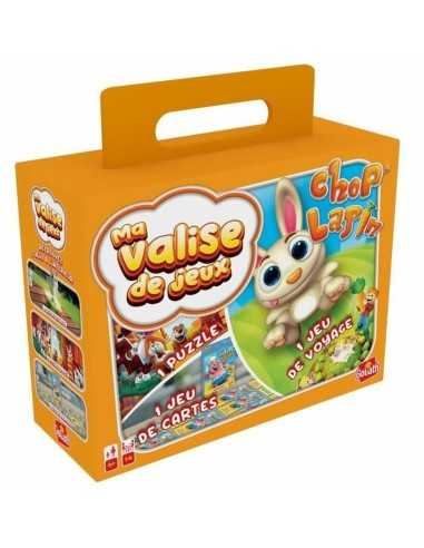 Ensemble de 3 jeux de société Goliath Chop Lapin (FR) Plastique